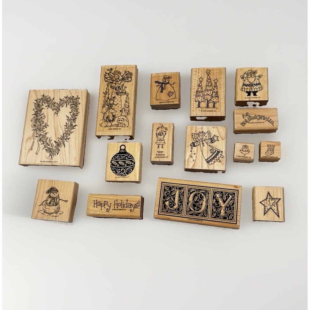 Stampin Up! Vintage CHRISTMAS Stamp 15